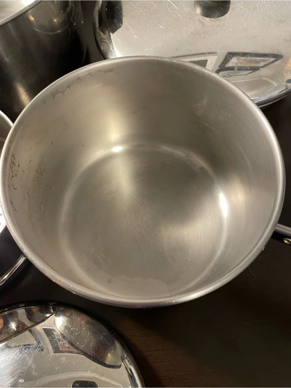 Classic Stainless Steel Saucepan and Stockpot Set - Silver